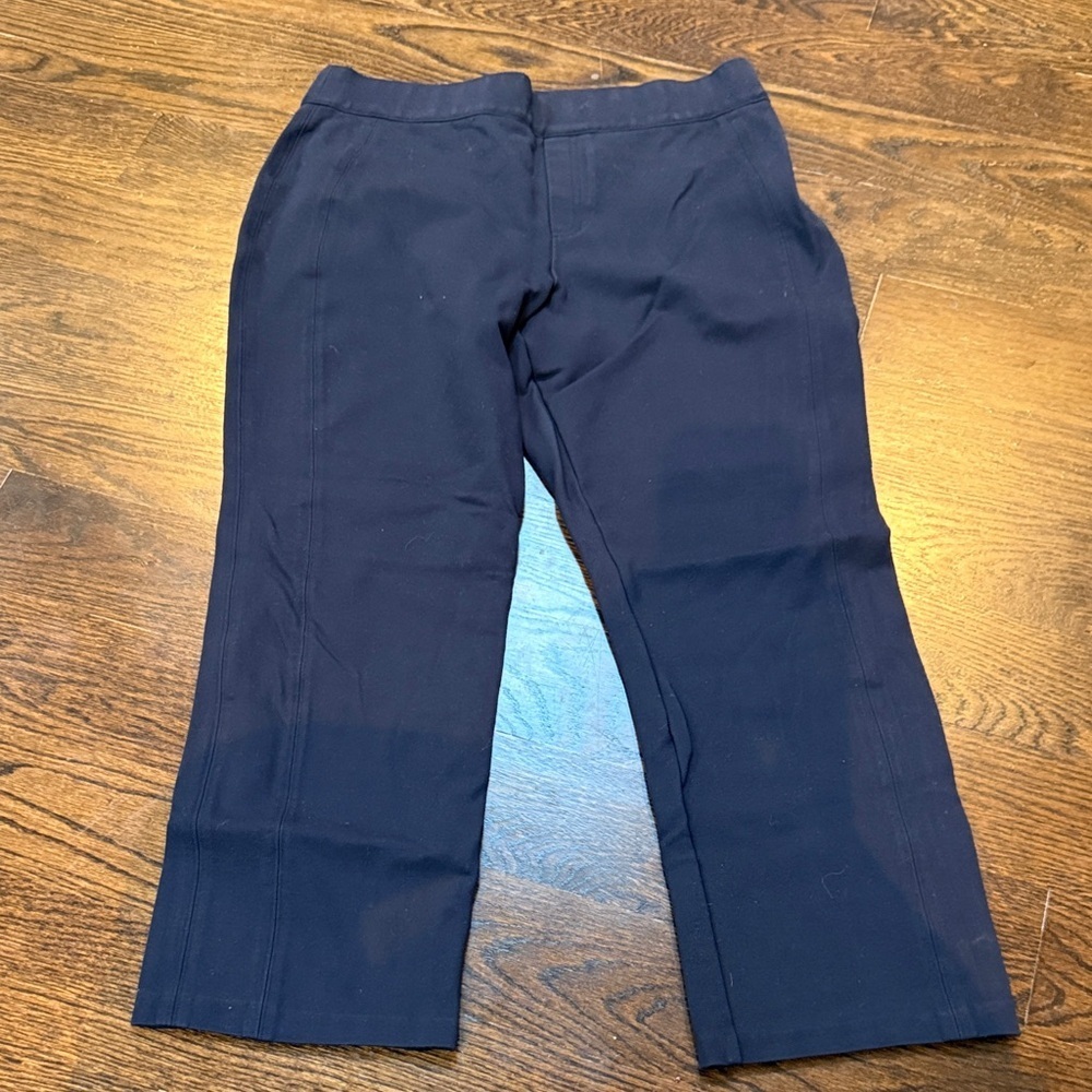 SPANX The Perfect Pants Slim Straight Classic Navy Women's Size xL
